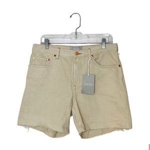 Everlane denim shorts